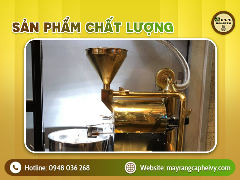 GIỚI THIỆU VỀ MÁY RANG CÀ PHÊ - IVY ROASTER